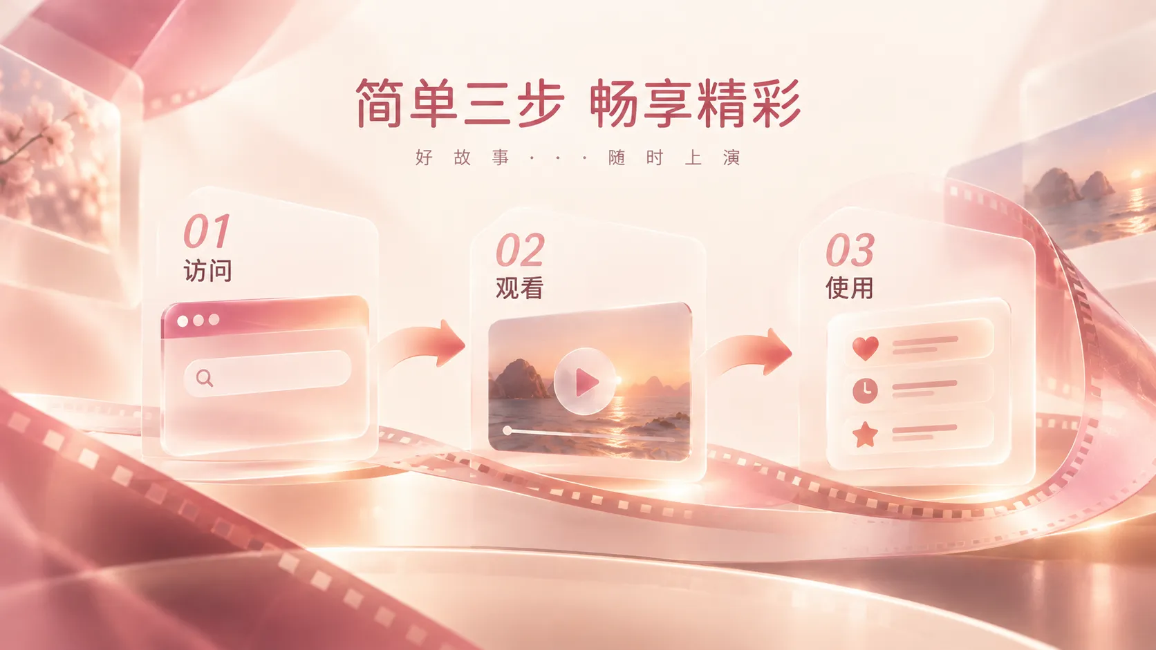 镜头感人像辑内容画面